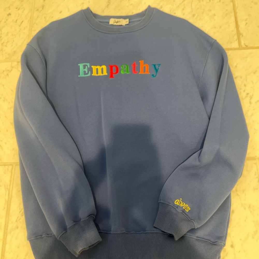 Always Multicolor Empathy Crewneck Sweater